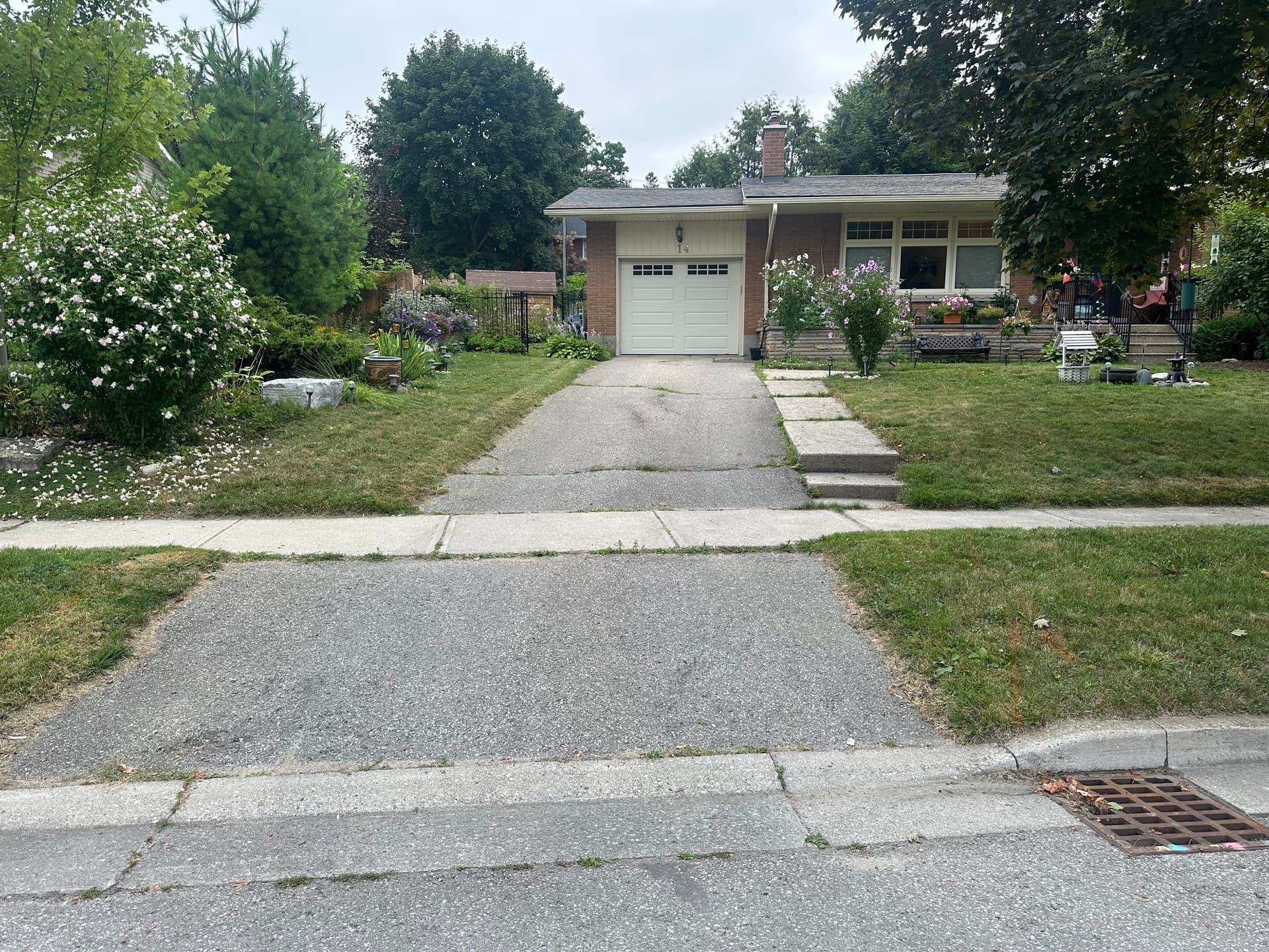 Home Makeover with New Driveway and Patio in Guelph, Ontario