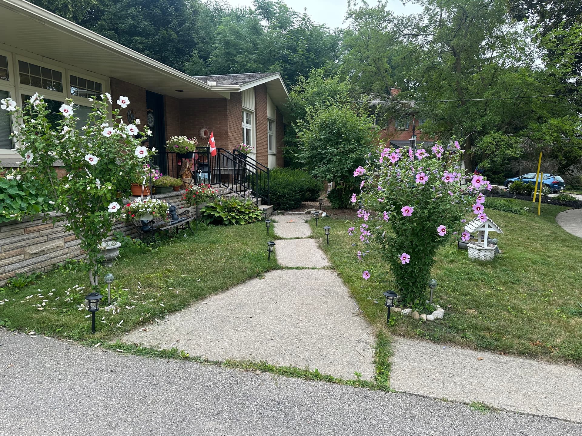Home Makeover with New Driveway and Patio in Guelph, Ontario