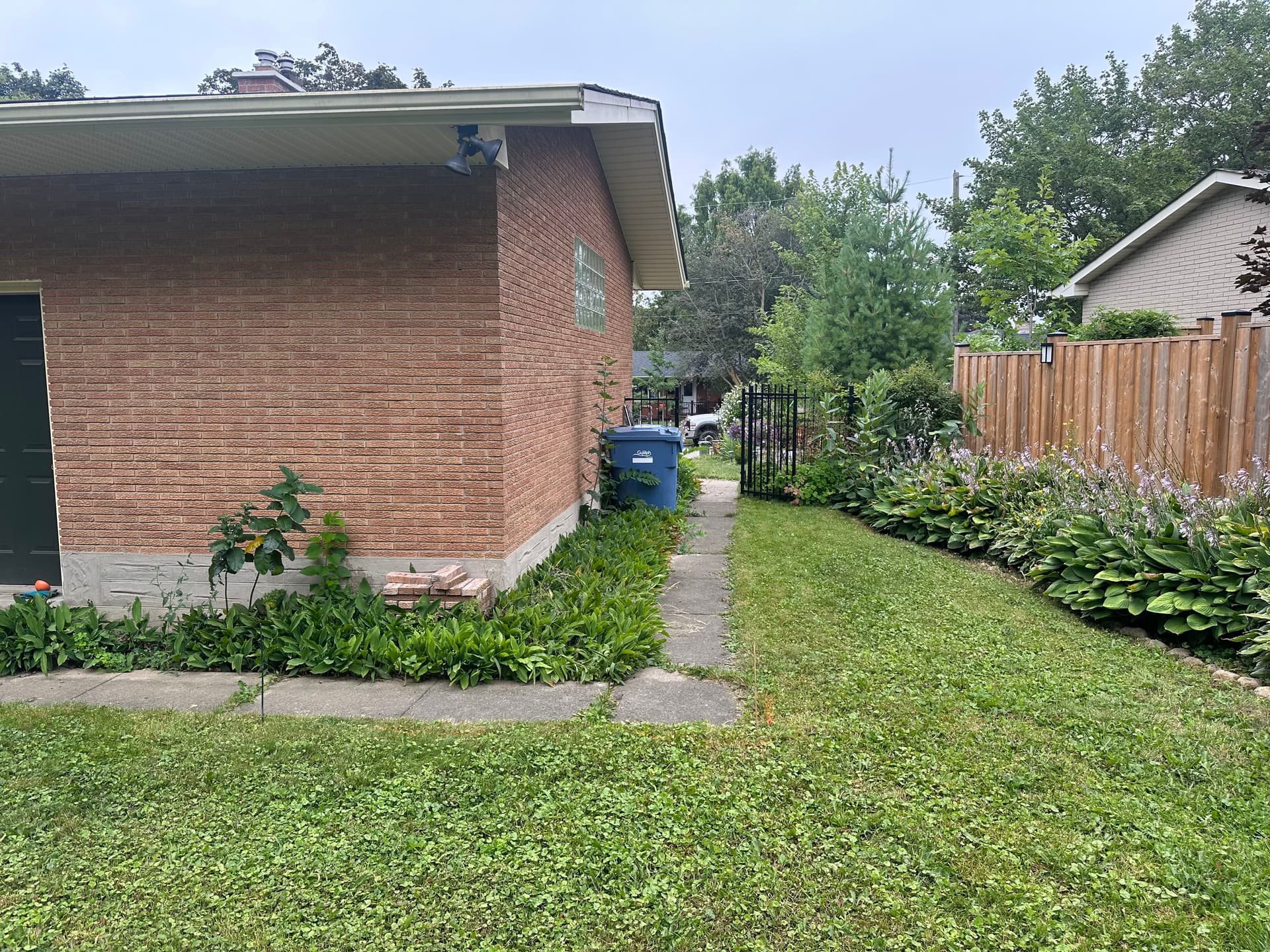 Home Makeover with New Driveway and Patio in Guelph, Ontario