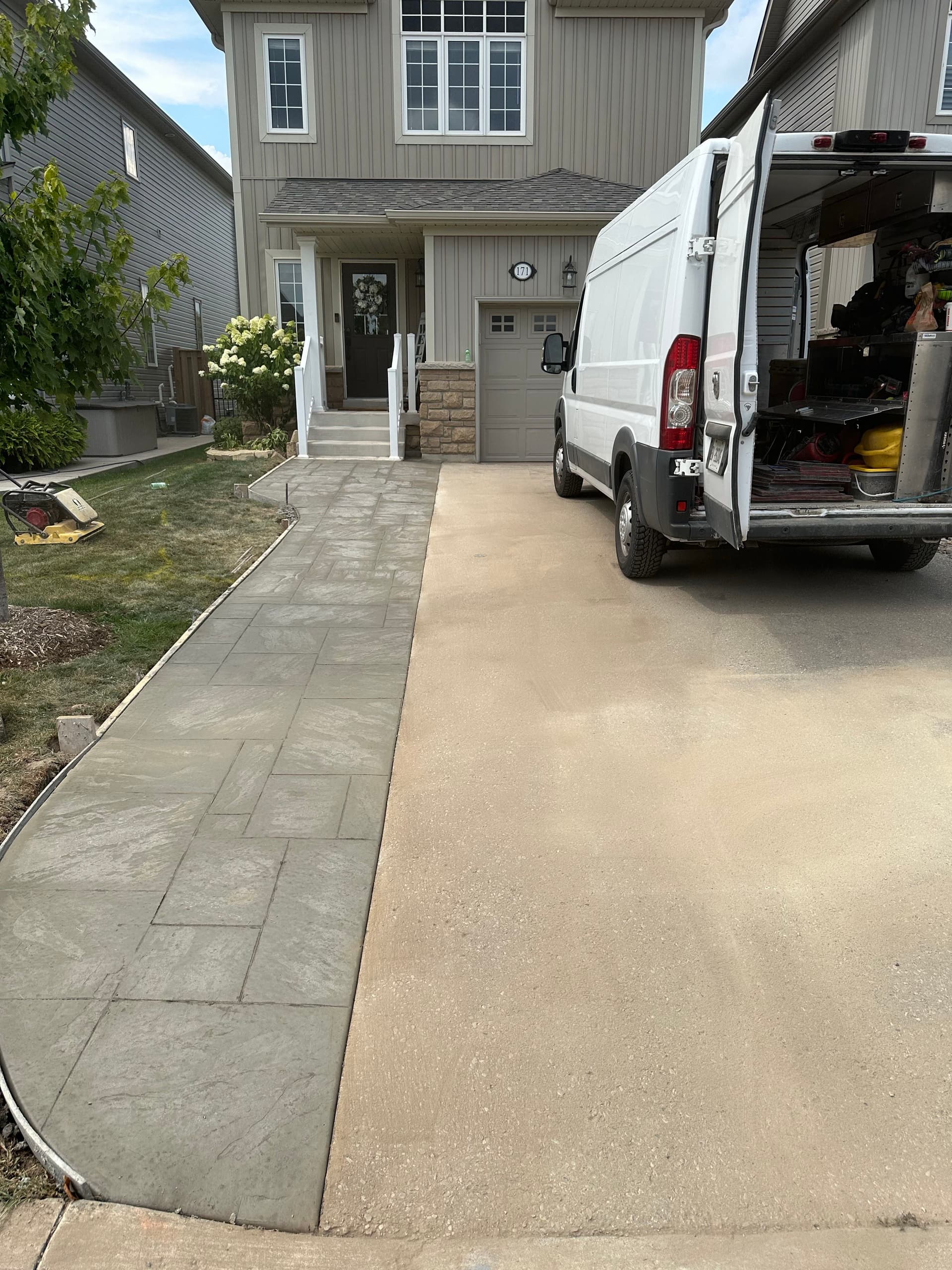 Gallery photos for Stunning Decorative Walkway in Fergus: Image #2